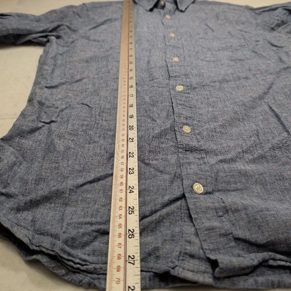 Men's Banana Republic Blue Casual Button Down Shirt M